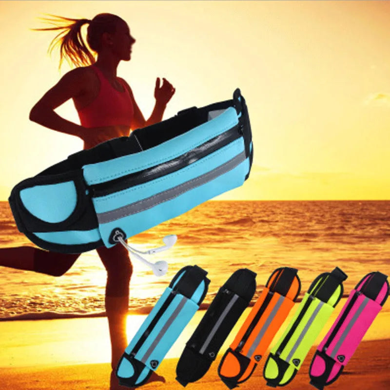 Sports Fanny Pack Belly Waist Bum Bag Fitness Running Jogging Cycling Belt Pouch