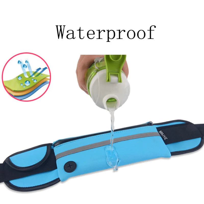 Sports Fanny Pack Belly Waist Bum Bag Fitness Running Jogging Cycling Belt Pouch