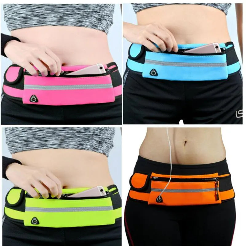 Sports Waist Pack Belt Bag Running Waist Bag Sports Portable Gym Bag
