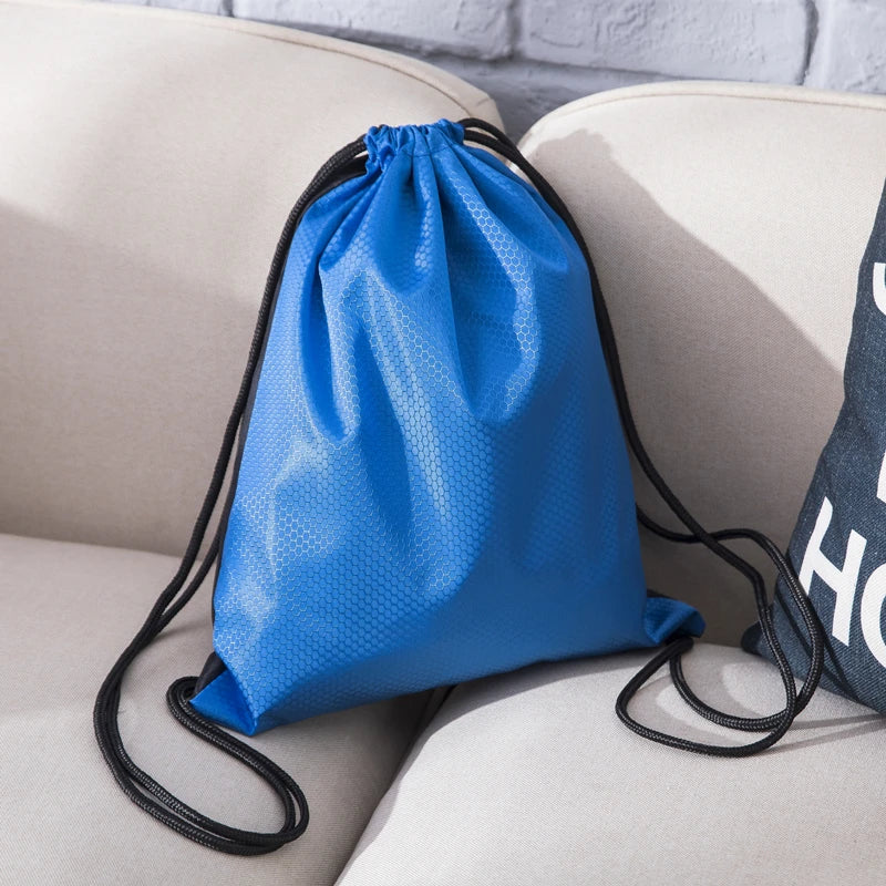 Waterproof Oxford Fabric Drawstring Bag Backpack Men Women Basketball Backpack