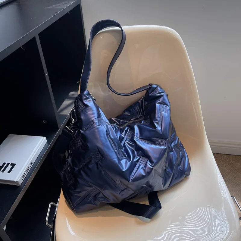 Spring Single-shoulder Women's Bag Casual Messenger Armpit Large-capacity Space