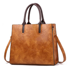 Spring Autumn Women's Handbags Large Capacity Retro Shoulder Bag Messenger Bag