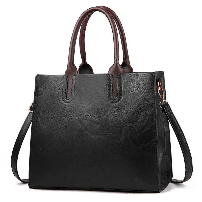 Spring Autumn Women's Handbags Large Capacity Retro Shoulder Bag Messenger Bag