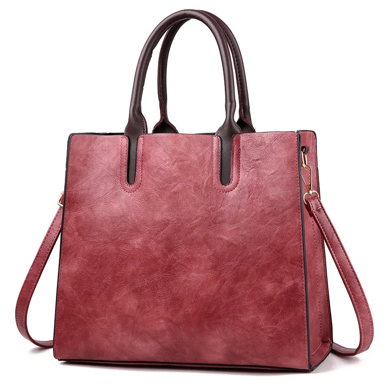 Spring Autumn Women's Handbags Large Capacity Retro Shoulder Bag Messenger Bag