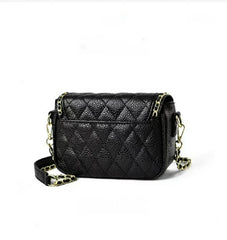Women's Diamond Chain Bag Multifunctional Leather Ladies Bag