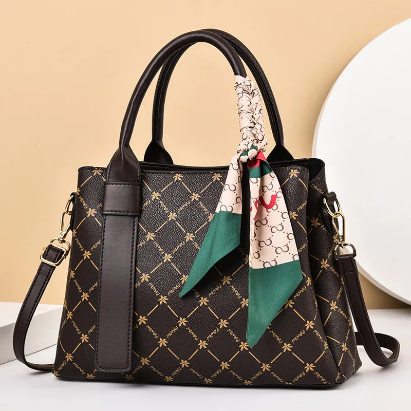 High-Quality Women's Large-Capacity Shoulder Handbag