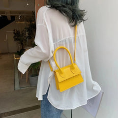 Spring Small Square Tote Bag Shoulder Crossbody Clutch Wallet Handbag
