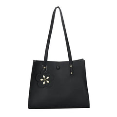 Spring Shoulder Bag PU Leather Large Capacity Totes Office Lady