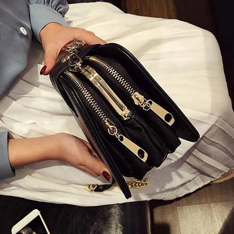 Spring Shoulder Bag Chain Strap Handbags Clutch Bag