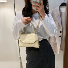 Spring Tote Bag High-quality PU Leather Women's Chain Shoulder Messenger Bag
