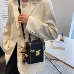 Spring Texture Shoulder Handbag All-match Messenger Small Bag