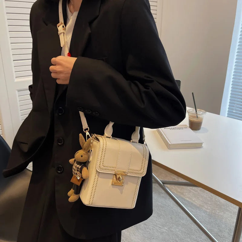Spring Small Bag Texture Single Shoulder Handbag Female Messenger