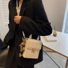 Spring Texture Shoulder Handbag All-match Messenger Small Bag