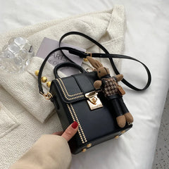 Spring Texture Shoulder Handbag All-match Messenger Small Bag