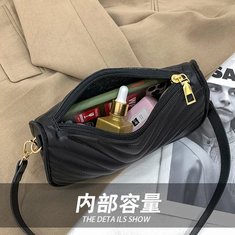 Women's Shoulder Bags PU Chain Quilted Purses Handbag Clutch Bags