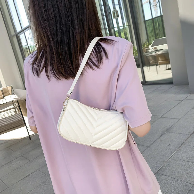 Women's Shoulder Bags PU Chain Quilted Purses Handbag Clutch Bags