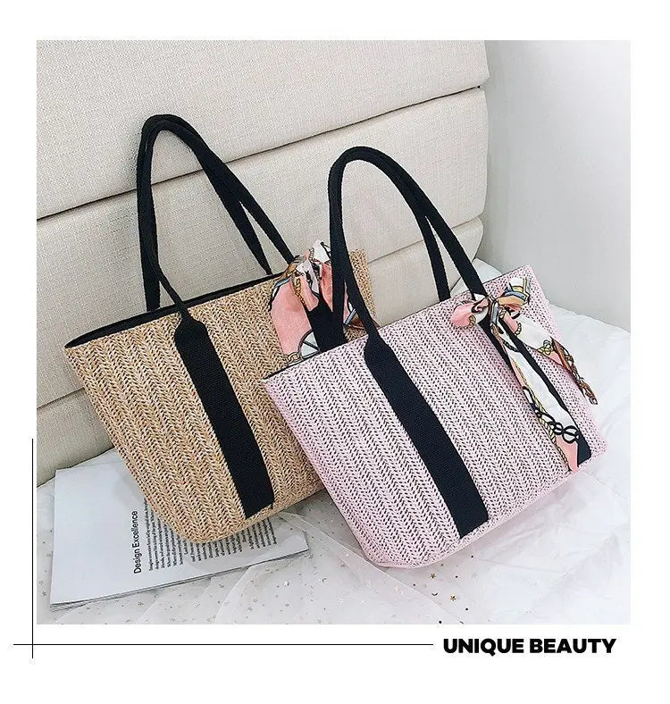 Summer Vintage Crossbody Straw Bag Rattan Bag