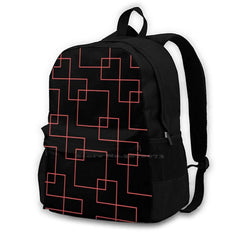 Square Inside Square Bags Travel Laptop Backpack