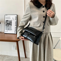 Square Women Shoulder Bag High Crossbody Bag Ladies Messenger Bag