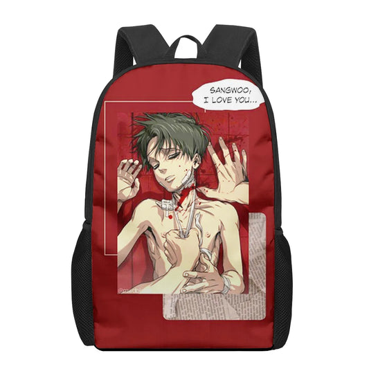3D Print School Backpack for Boys Girls Teens Book Bag