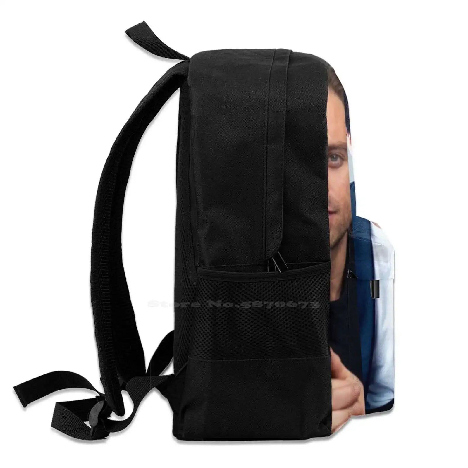 Stan Unisex Classic Backpack in Black