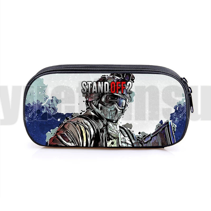 Anime 3D Pencil Case Standoff 2 Shooting Game Pen Bag for Teens