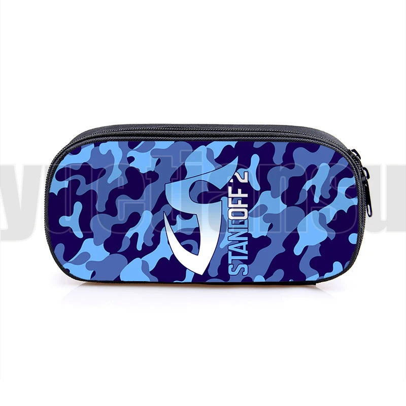 Anime 3D Pencil Case Standoff 2 Shooting Game Pen Bag for Teens