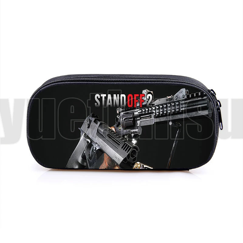 Anime 3D Pencil Case Standoff 2 Shooting Game Pen Bag for Teens