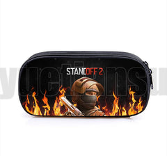 Anime 3D Pencil Case Standoff 2 Shooting Game Pen Bag for Teens