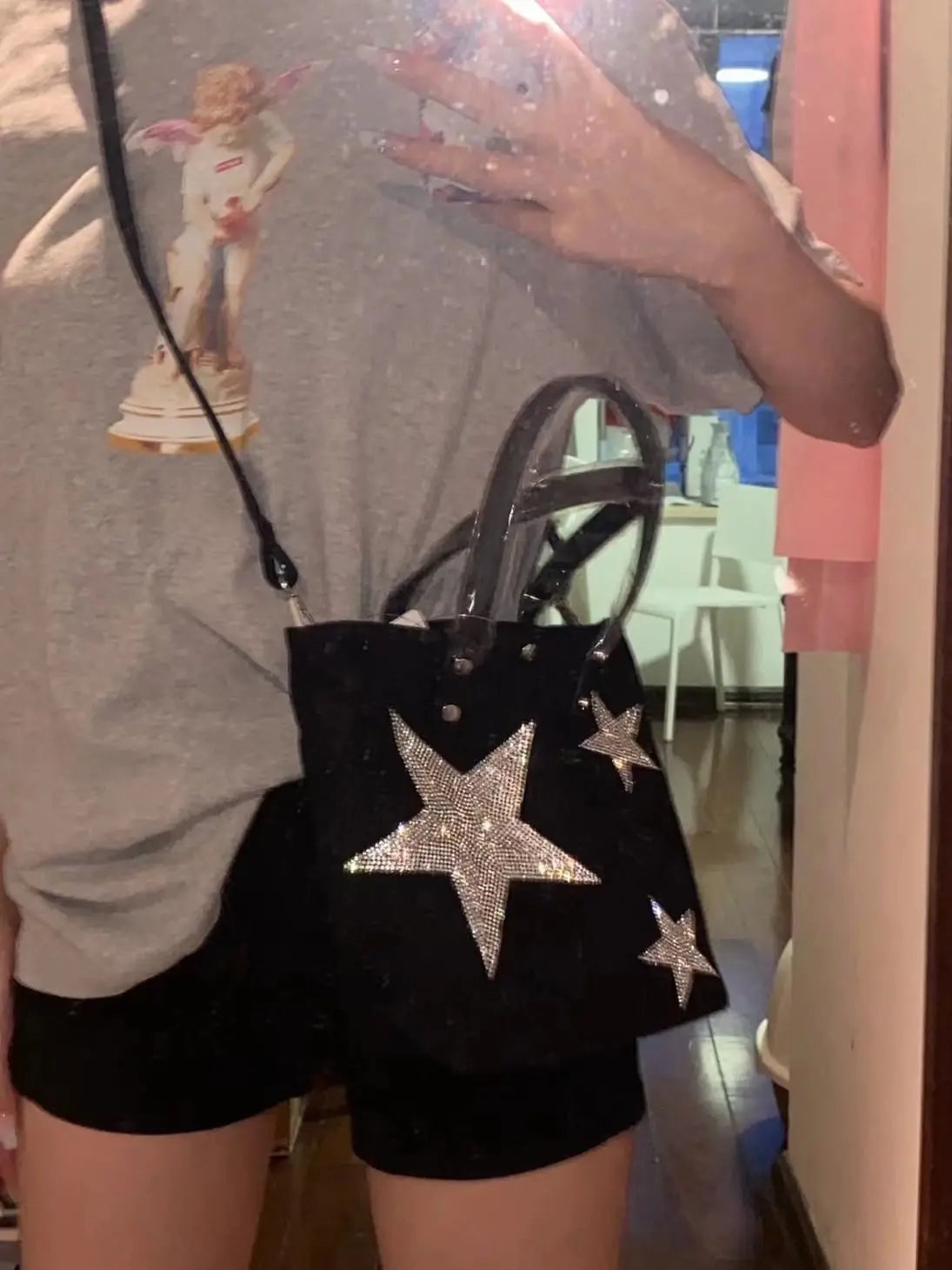 Bright Diamond Shoulder Bag for Women