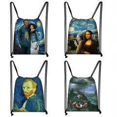 Starry Night Van Gogh Backpack