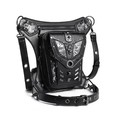 Steampunk Chain Bag Locomotive Single Shoulder Messenger Waist Fanny Pack