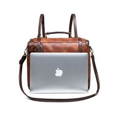 Steampunk Medieval Retro Style Women's Messenger Laptop Backpack