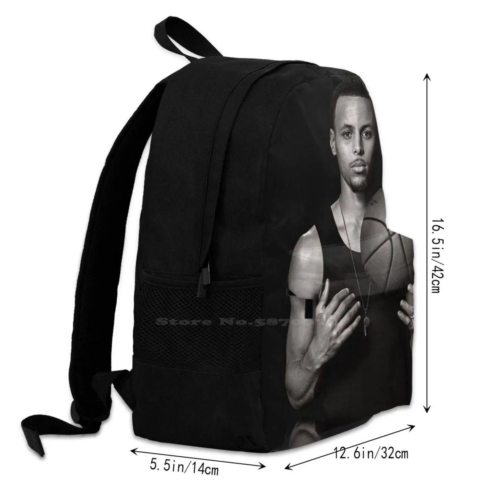 Steph Curry Baseball Backpack Men Women Teenagers