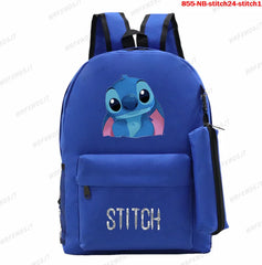 Stitch 3D Print Children Backpack Student Schoolbag Boys and Girls