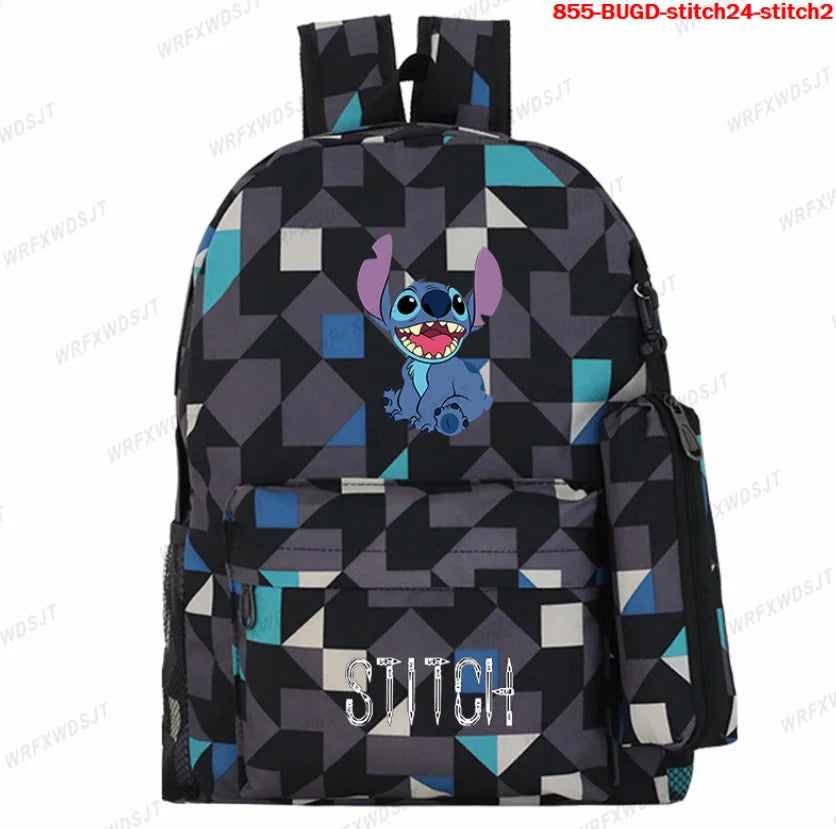 Stitch 3D Print Children Backpack Student Schoolbag Boys and Girls