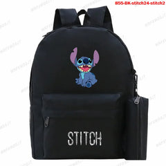 Stitch 3D Print Children Backpack Student Schoolbag Boys and Girls