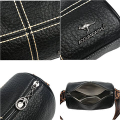 Stone Pattern Leather Handbag Small Shoulder Crossbody