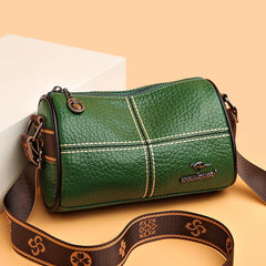 Stone Pattern Leather Handbag Small Shoulder Crossbody