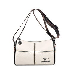 Stone Pattern Leather Handbag Small Shoulder Crossbody