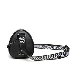Stone Pattern Leather Women's Messenger Bag Chain Handbag Shoulder Bag