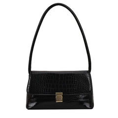 Stone Pattern Shoulder Bag Retro Trends Female Handbags Purses