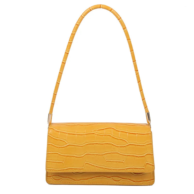Stone Pattern Candy Small Square Bag Shoulder Messenger Bag