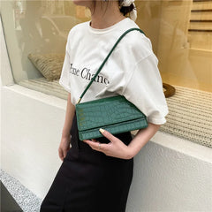Stone Pattern Candy Small Square Bag Shoulder Messenger Bag