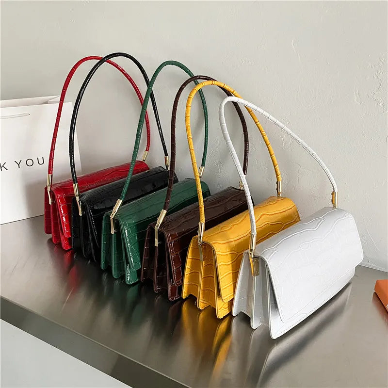 Stone Pattern Candy Small Square Bag Shoulder Messenger Bag