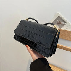 Stone Pattern Candy Small Square Bag Shoulder Messenger Bag