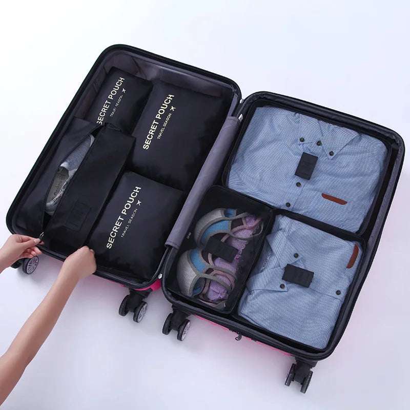 Waterproof Mesh Bag in Pouch Packing Cube Travel Organizer