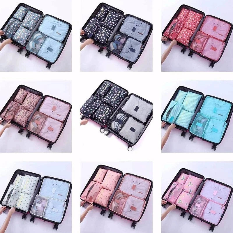 Waterproof Mesh Bag in Pouch Packing Cube Travel Organizer