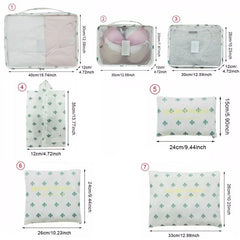 Waterproof Mesh Bag in Pouch Packing Cube Travel Organizer