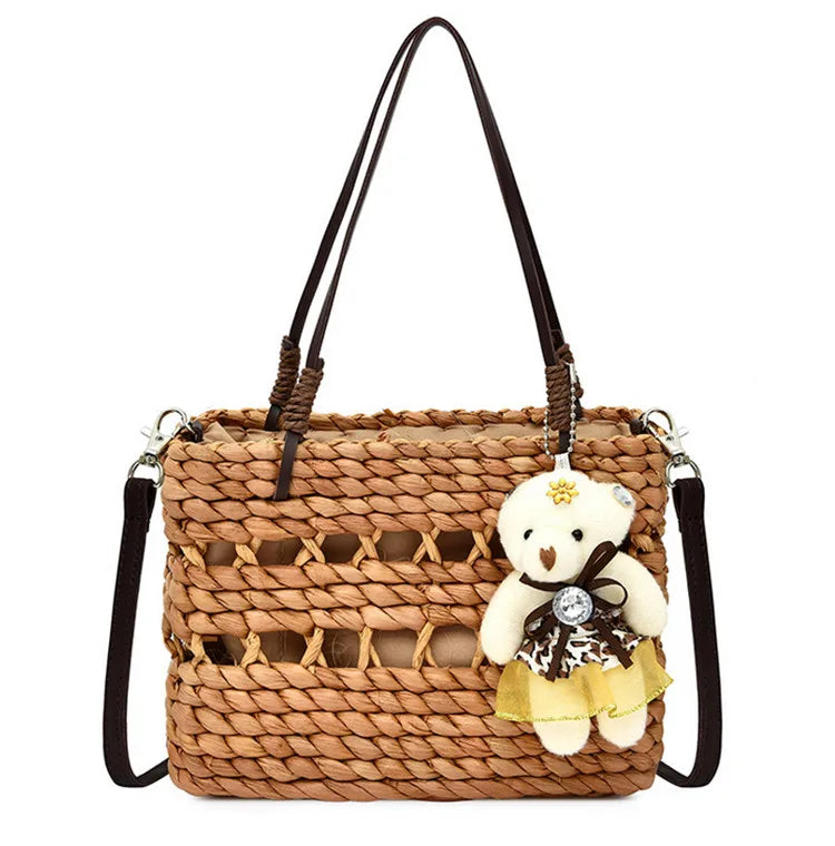 Straw Summer Beach Bags Women Handbag